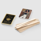elegant Afstuderen Hand Fan Handwaaier (Niet-gemonteerd)