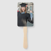 elegant Afstuderen Hand Fan Handwaaier (Achterkant)