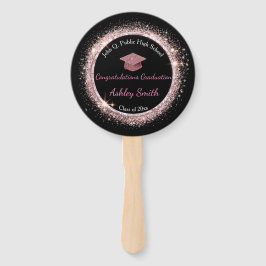elegant Afstuderen Hand Fan Handwaaier
