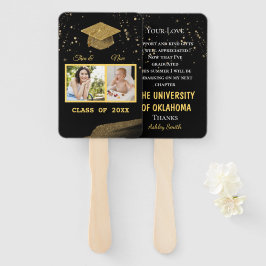 elegant Afstuderen Hand Fan Handwaaier