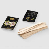 elegant Afstuderen Hand Fan Handwaaier (Niet-gemonteerd)