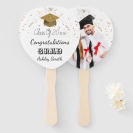 elegant Afstuderen Hand Fan Handwaaier