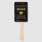 elegant Afstuderen Hand Fan Handwaaier (Voorkant)