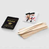 elegant Afstuderen Hand Fan Handwaaier (Niet-gemonteerd)