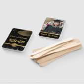 elegant Afstuderen Hand Fan Handwaaier (Niet-gemonteerd)