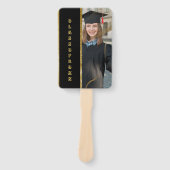 elegant Afstuderen Hand Fan Handwaaier (Voorkant)