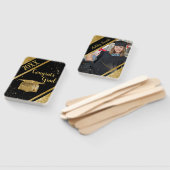 elegant Afstuderen Hand Fan Handwaaier (Niet-gemonteerd)