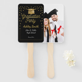 elegant Afstuderen Hand Fan Handwaaier