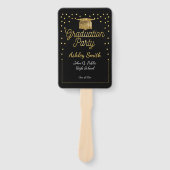 elegant Afstuderen Hand Fan Handwaaier (Voorkant)