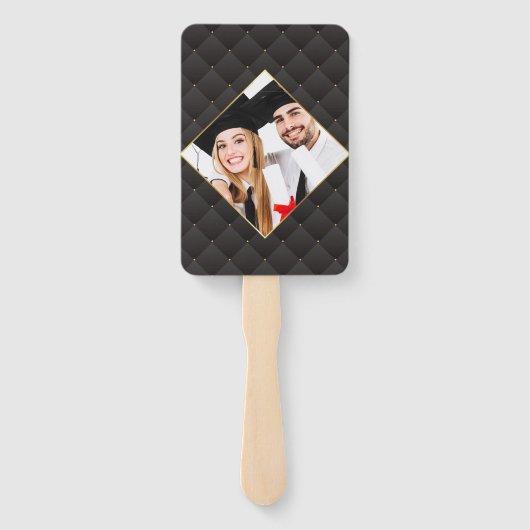 elegant Afstuderen Handwaaier (Achterkant)