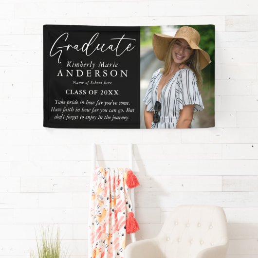 Elegant Afstuderen het Afstuderen van de Foto & va Spandoek (Insitu)