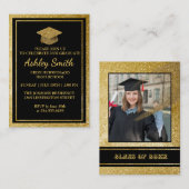 elegant Afstuderen Informatiekaartje (Voorkant / Achterkant)