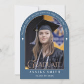 Elegant Afstuderen Inspirerend avontuur Kaart (Voorkant)