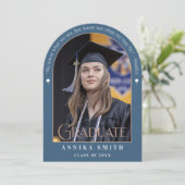 Elegant Afstuderen Inspirerend avontuur Kaart (Staand voorkant)