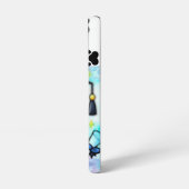 Elegant Afstuderen Kat Samsung Galaxy Hoesje (Linkerkant)