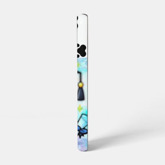 Elegant Afstuderen Kat Samsung Galaxy Hoesje (Linkerkant)