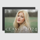Elegant afstuderen klasse foto Afstuderen (Voorkant / Achterkant)