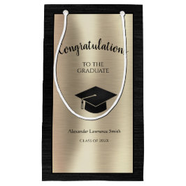 Elegant Afstuderen Klasse van 2024 Gefeliciteerd Klein Cadeauzakje