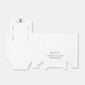 Elegant Afstuderen Klasse van 2025 Afstudeerder Be Bedankdoosjes (Uitgevouwen)