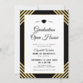 Elegant afstuderen Open house Kaart (Voorkant)