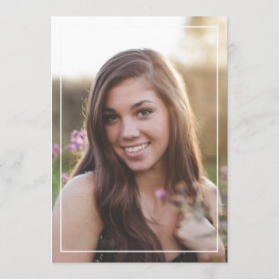 Elegant afstuderen Open house Kaart