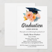 Elegant Afstuderen open huis Kaart (Voorkant / Achterkant)