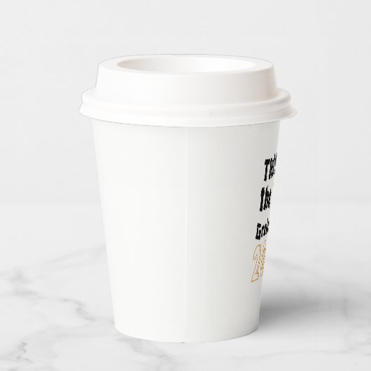 Elegant afstuderen papieren bekers (Rechts)