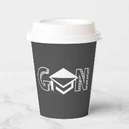 Elegant afstuderen papieren bekers