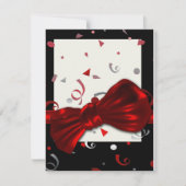 Elegant afstuderen prof formele partij kaart (Voorkant)