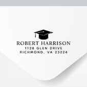 Elegant Afstuderen retouradres Zelfinktende Stempel