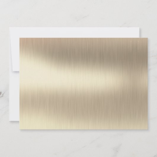 Elegant Afstuderen Roze Gold Sparkle Class of 2021 Aankondiging (Achterkant)