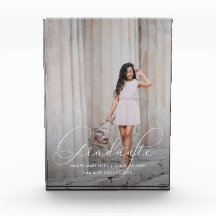 Elegant Afstuderen script met foto