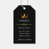 Elegant Afstuderen / Speciale Gelegenheid Gift Lab Cadeaulabel (Achterkant)