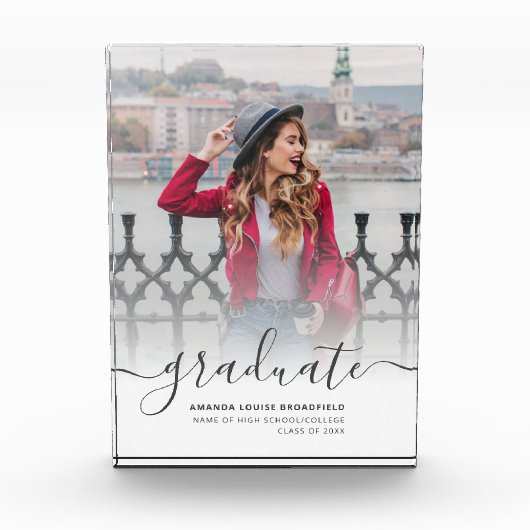 Elegant Afstuderen uit 2025 Fotoblokken (Voorkant)