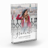 Elegant Afstuderen uit 2025 Fotoblokken (Links)