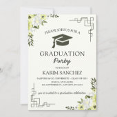 Elegant Afstuderen Uitnodiging 2025 (Voorkant)