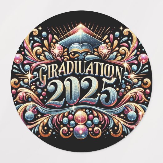 Elegant Afstuderen Variety 2025 Labels (Design 2)