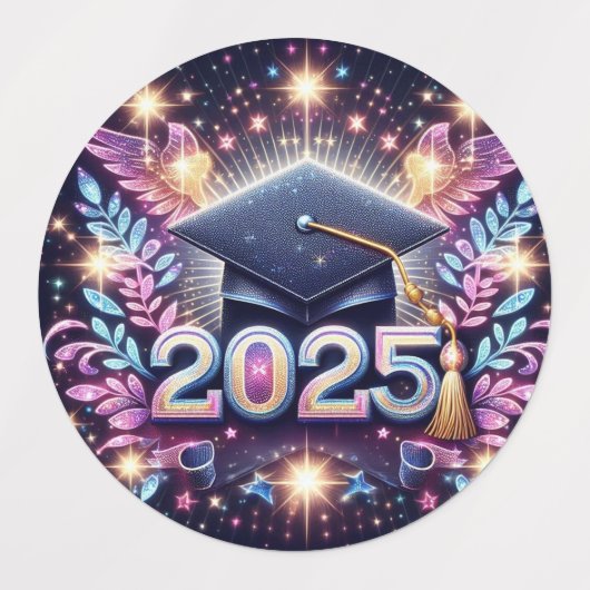 Elegant Afstuderen Variety 2025 Labels (Design 1)