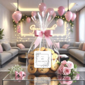 Elegant Afstuderen Zwart-wit Bloemenrand Vierkante Sticker