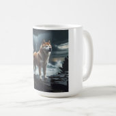 Elegant Akita Coffee Mug Koffiemok (Voorkant rechts)