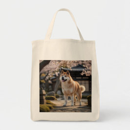 Elegant Akita Grocery Tas