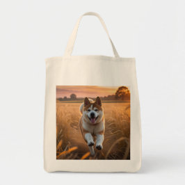 Elegant Akita Grocery Tas