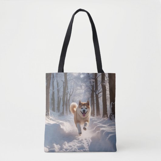 Elegant Akita schouder Tas (Voorkant)
