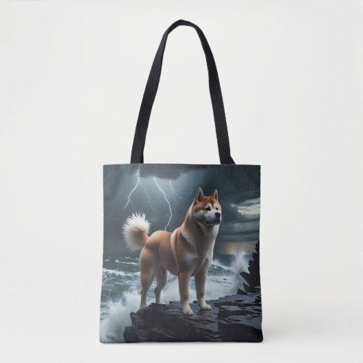 Elegant Akita schouder Tas (Voorkant)
