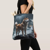 Elegant Akita schouder Tas (Dichtbij)