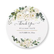 Elegant Alabaster Waterverf Rozen dank u