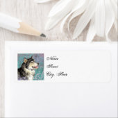 Elegant Alaskan Malemute Etiket (Insitu)