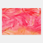 Elegant Alcohol Ink Patroon Inpakpapier Vel (Voorkant 3)