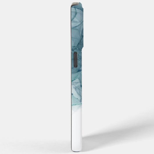 Elegant Alcohol Zwart Goud Glitter Marmer Case-Mate iPhone Case (Achterkant / Rechts)