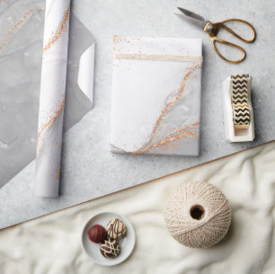 Elegant alcoholinkt met glitter Gold Cadeaupapier